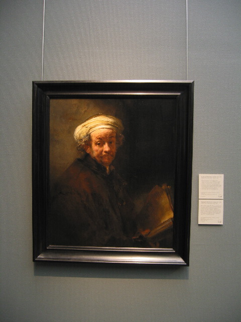 Self Portrait by Rembrandt