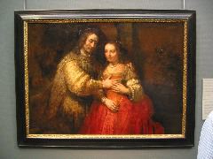 The Jewish Bride by Rembrandt