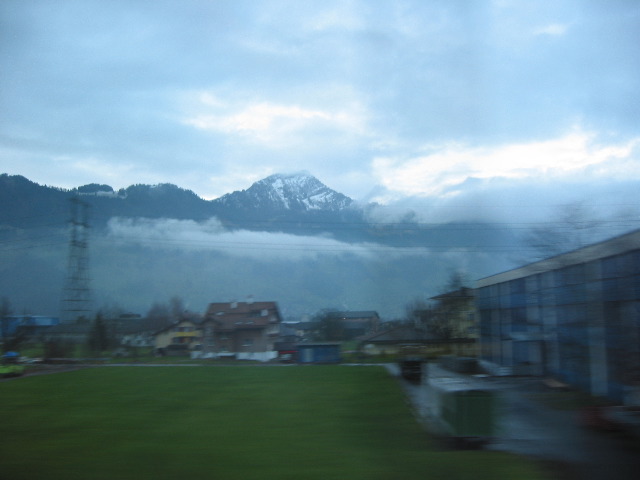 Mountains in Alpine Pass