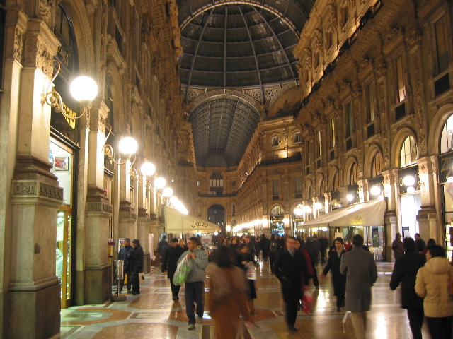 Inside Galleria (first mall ever)