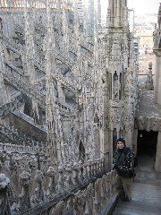 Jon on Duomo roof