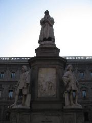 Statue of Leonardo da Vinci