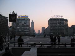 View of Milano from Trainstation