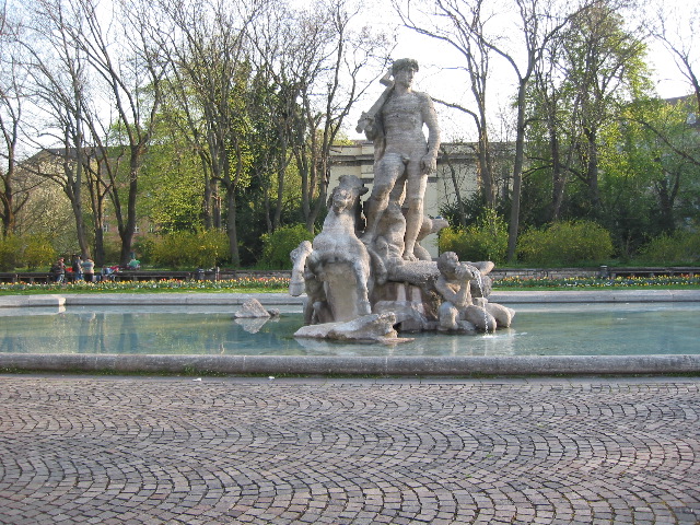 The Neptune fountain