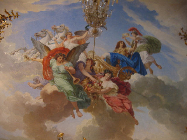 Celing inside Linderhof