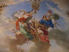 Celing inside Linderhof