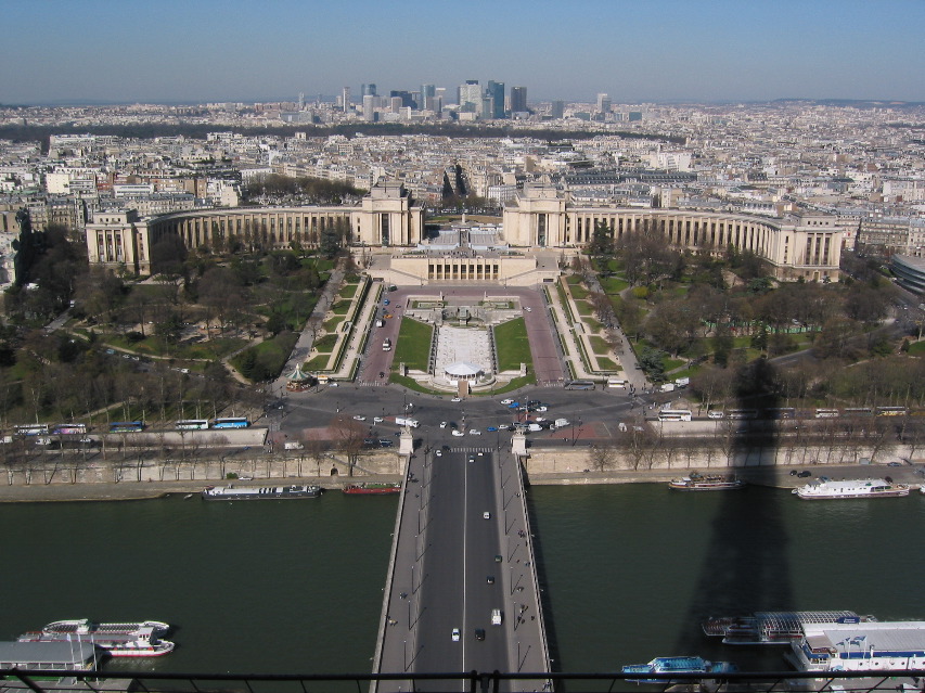 View of Trocadero area