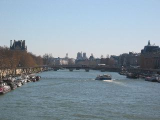 View of Seine inc. Notre Dame