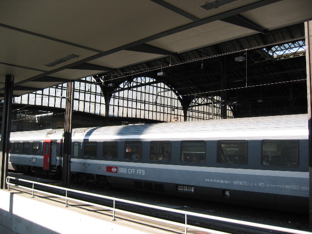 SBB Train at Basel Station