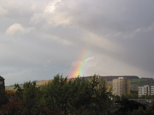 Rainbow close-up