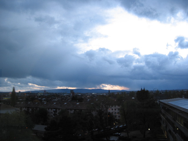 Moody sky (Jon's school)