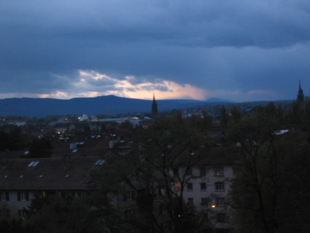 Sunset Steeple