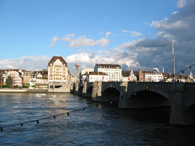View of Bridge and Kleinbasel