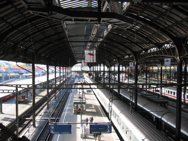SBB Basel - view from above