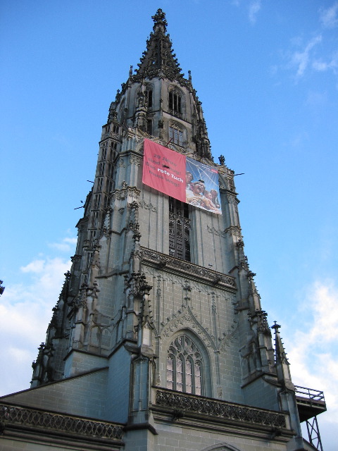 M&uuml;nster (tallest steeple in Switz.)