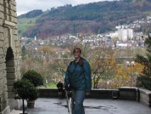 Liz at Bundeshaus (close up)