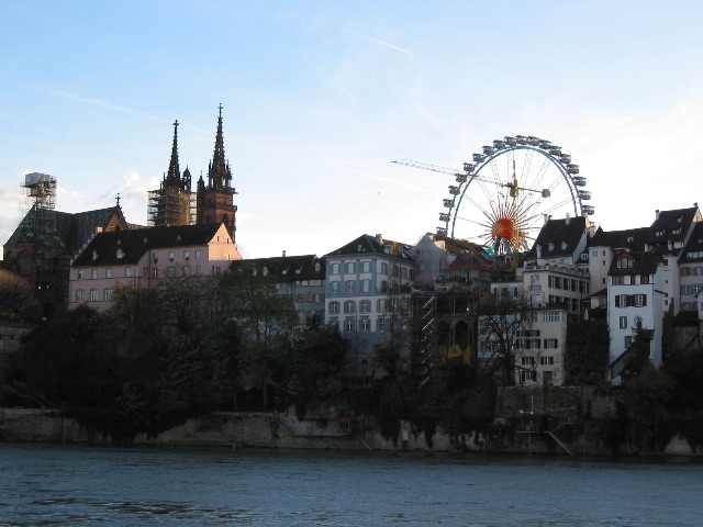 M&uuml;nster and Ferris wheel