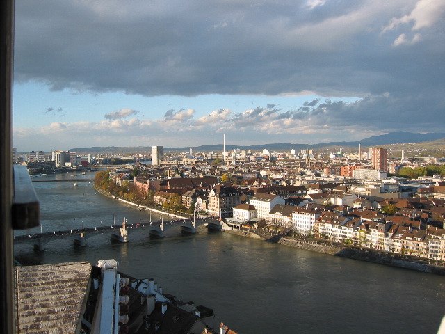 Ferris wheel view - Rhein