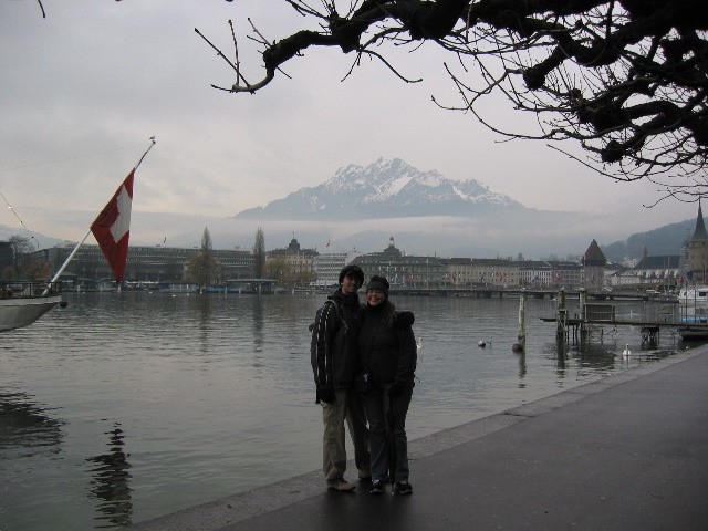 Us infront of Pilatus