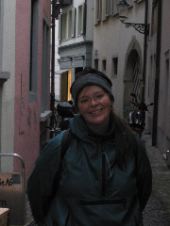 Liz in Alleyway