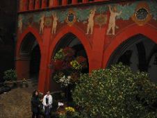 View of courtyard