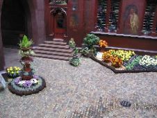 The flower fountain