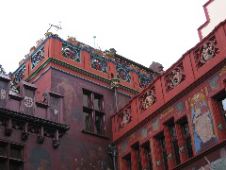 Detail of Rathaus rail